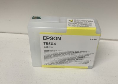 Epson Patrone T8504 C13T850400 gelb SC-P 800 nur ausgepackt unbenutzt surecolor
