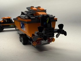 Lego 60085 City Racing 4x4 Truck with Power Boat w Manual 100% Complete Preowned