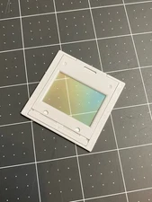 Holographic Diffraction Grating 1000 lines/mm Slide Spectrum Spectral l/mm