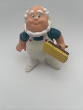 1984 Kenner Care Bears Cloud Keeper With Broom Poseable Figure.