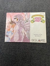 King's Knight (NES, Nintendo) Box, Game, & Manual !