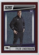 2022 Score Rookies Red Dots 375/499 Tyler Linderbaum #323 qw7