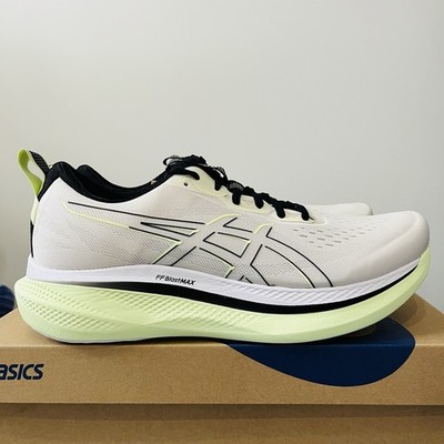 Size 12.5-ASICS Men's GlideRide Max Running Shoes Birch/Black