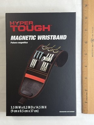 Hyper Tough Tool Storage Magnetic Wristband Adjustable Brand NEW WALMART BRAND
