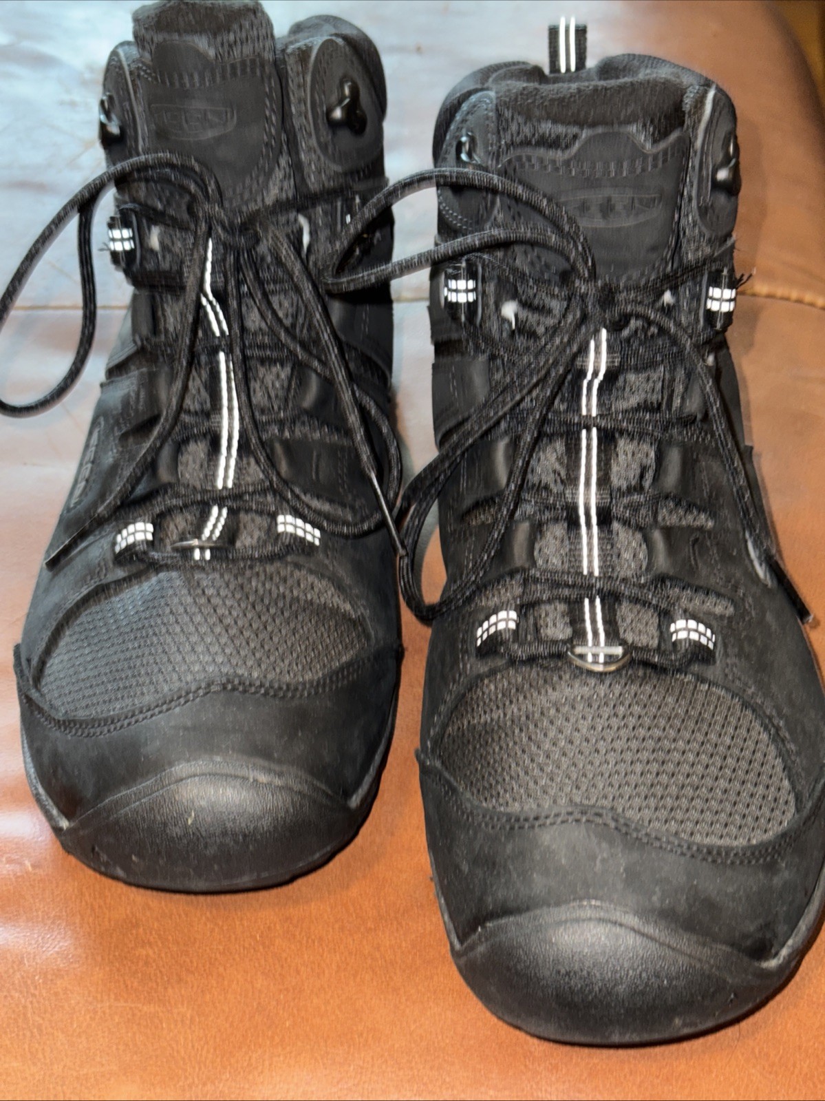 Keen Steens Mid Polar Nero 1023961 Stivali da trekking impermeabili da uomo taglia 11