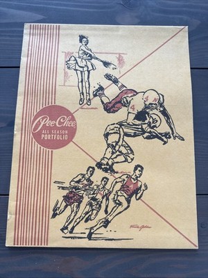 Pee-chee Folder Vintage 60s 70s Sports Classic Orange School | eBay