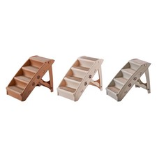 Dog Stairs Steps Pet Ladder Platform Puppy Cat Ramp for Tall Bed Sofa Couch
