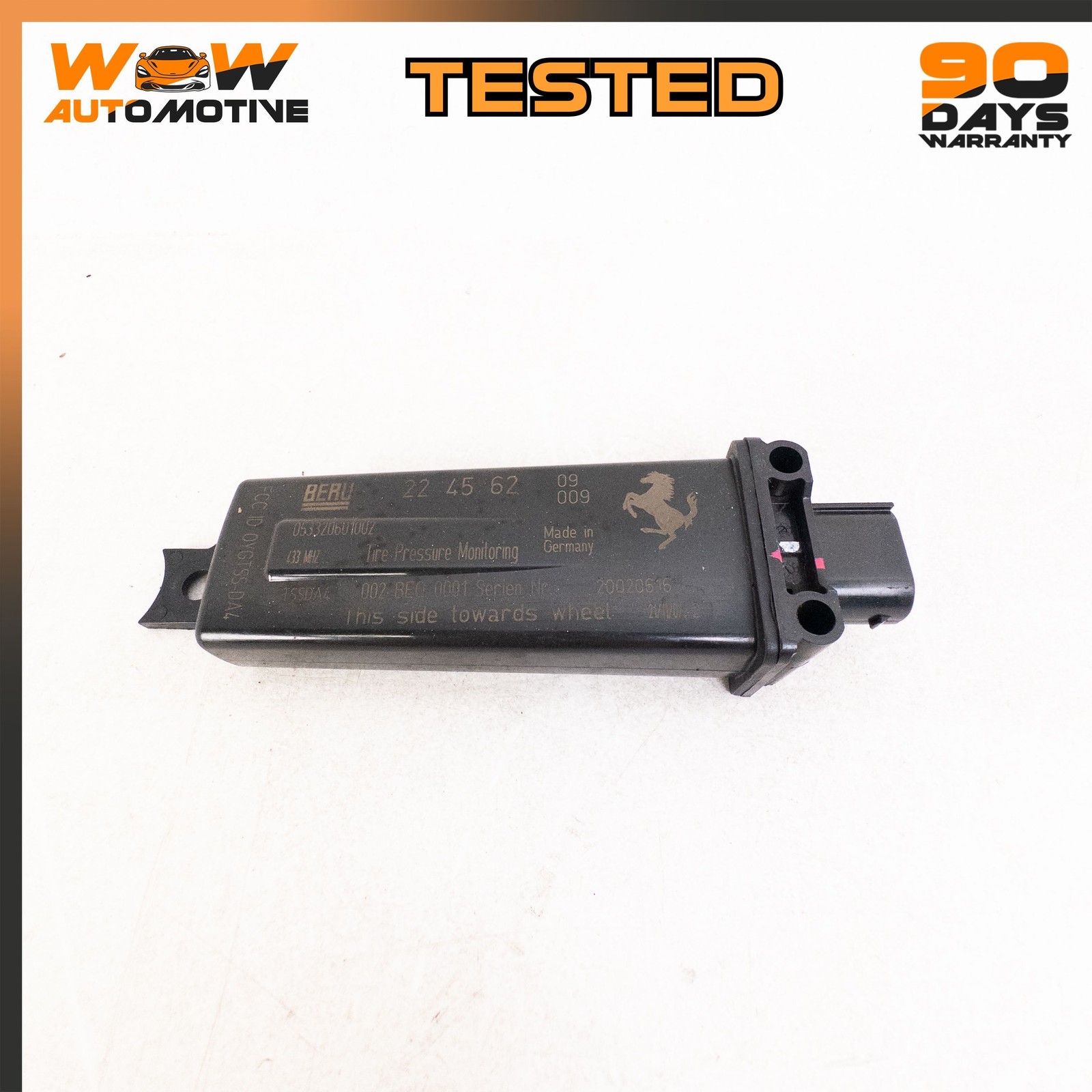 Maserati GranTurismo 2008-2010 FRONT+RIGHT Tpms sensor