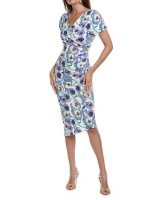 Diane Von Furstenberg DVF Havana Print Dress S