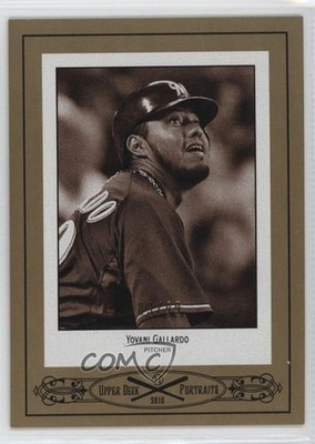 2010 Upper Deck Portraits Gold 83/99 Yovani Gallardo #SE-48 n1u