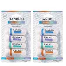 Nasal Stick 8 Pack | Enhance Breathing + Boost Focus | Breathe Vapor HANBOLI USA