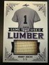 BOBBY DOERR  2021 Leaf Lumber Game Used Jumbo Bat HOF Red Sox #d /9