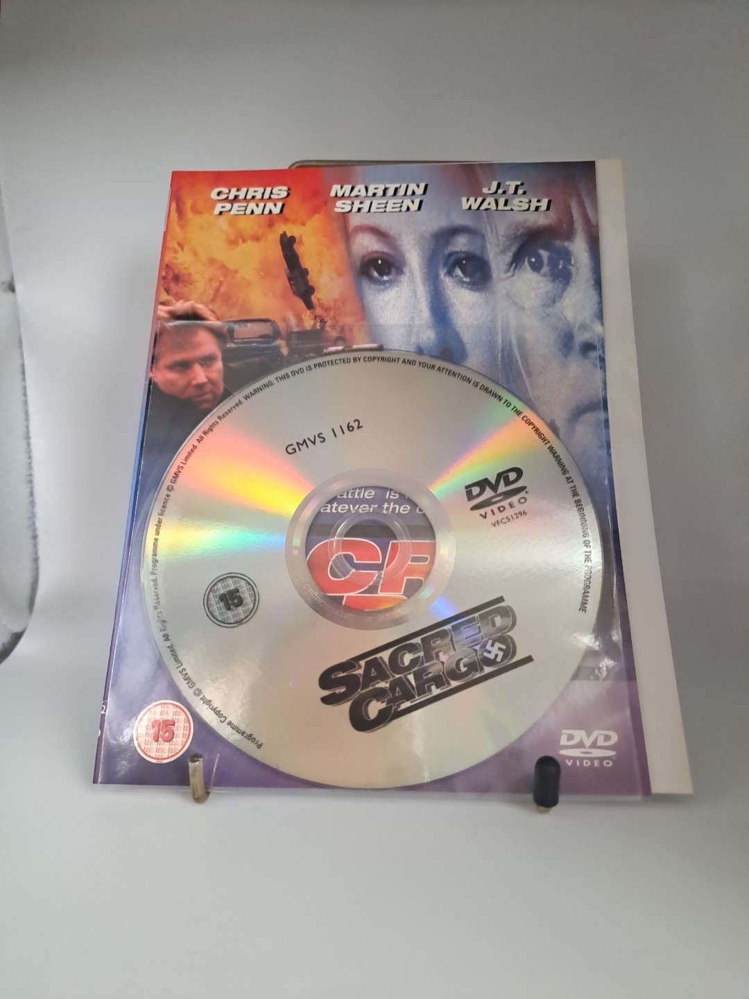 Sacred Cargo DVD Action (2003) Martin Sheen Disc And Paper Cover Only