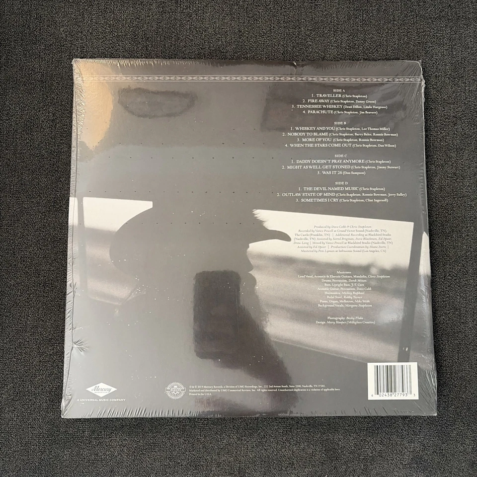 Chris Stapleton Traveller Walmart Exclusive Vinyl LP with Slip Mat NEW SEALED - Image 2 of 4