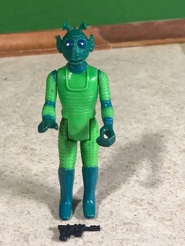 1978 Vintage Kenner Star Wars Figure GREEDO 100% Complete