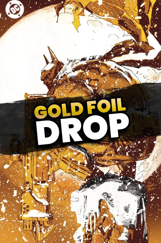 ABSOLUTE BATMAN CLAY MANN GOLD FOIL DROP! + $1 STARTS