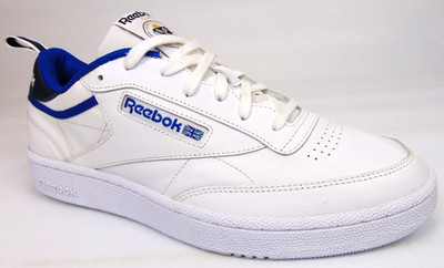 NEW! Reebok Club C 85 White Leather Lifestyle Sneakers Men's Shoes Size 9.0 Med
