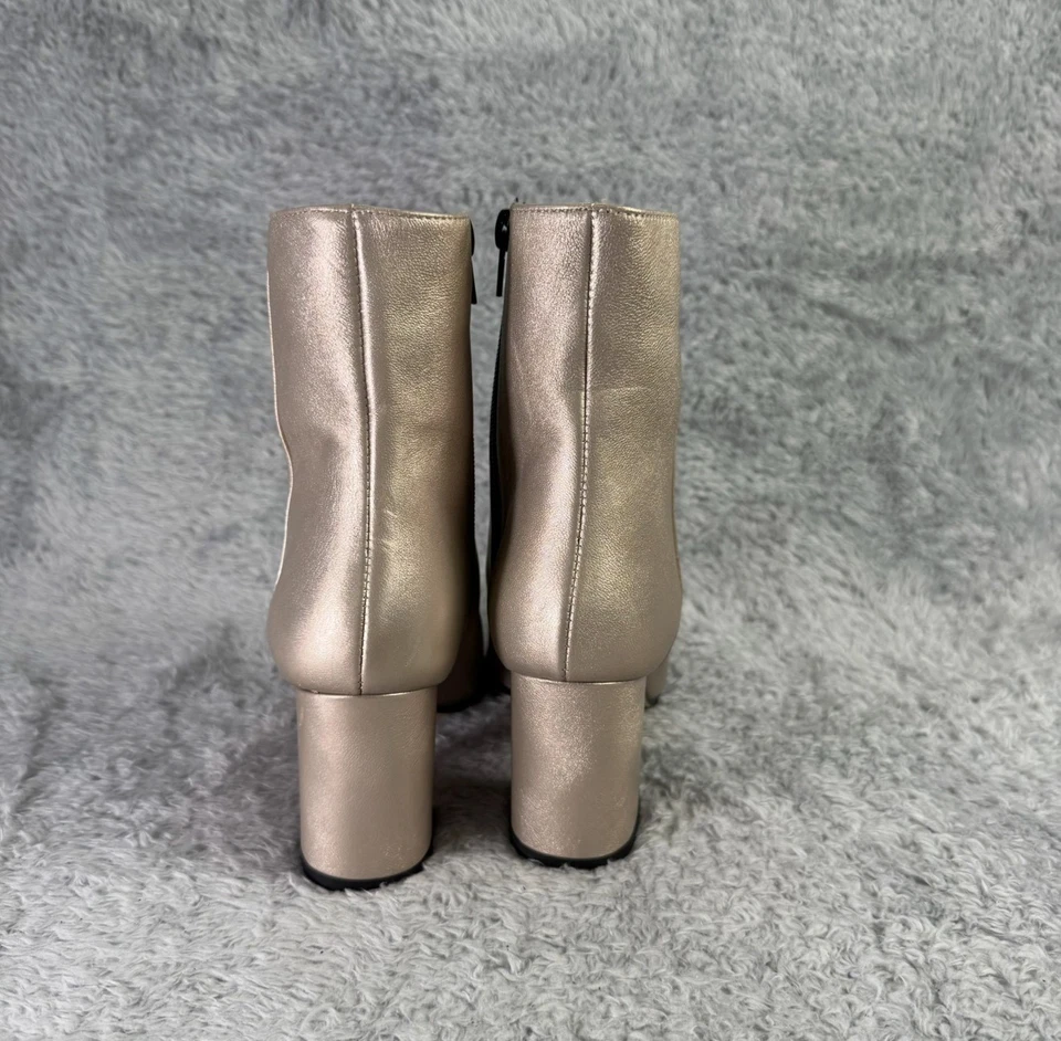 Botines Amalfi by Rangoni Faraona para mujer botines dorados cuero italiano 5,5 Foto 3 de 4