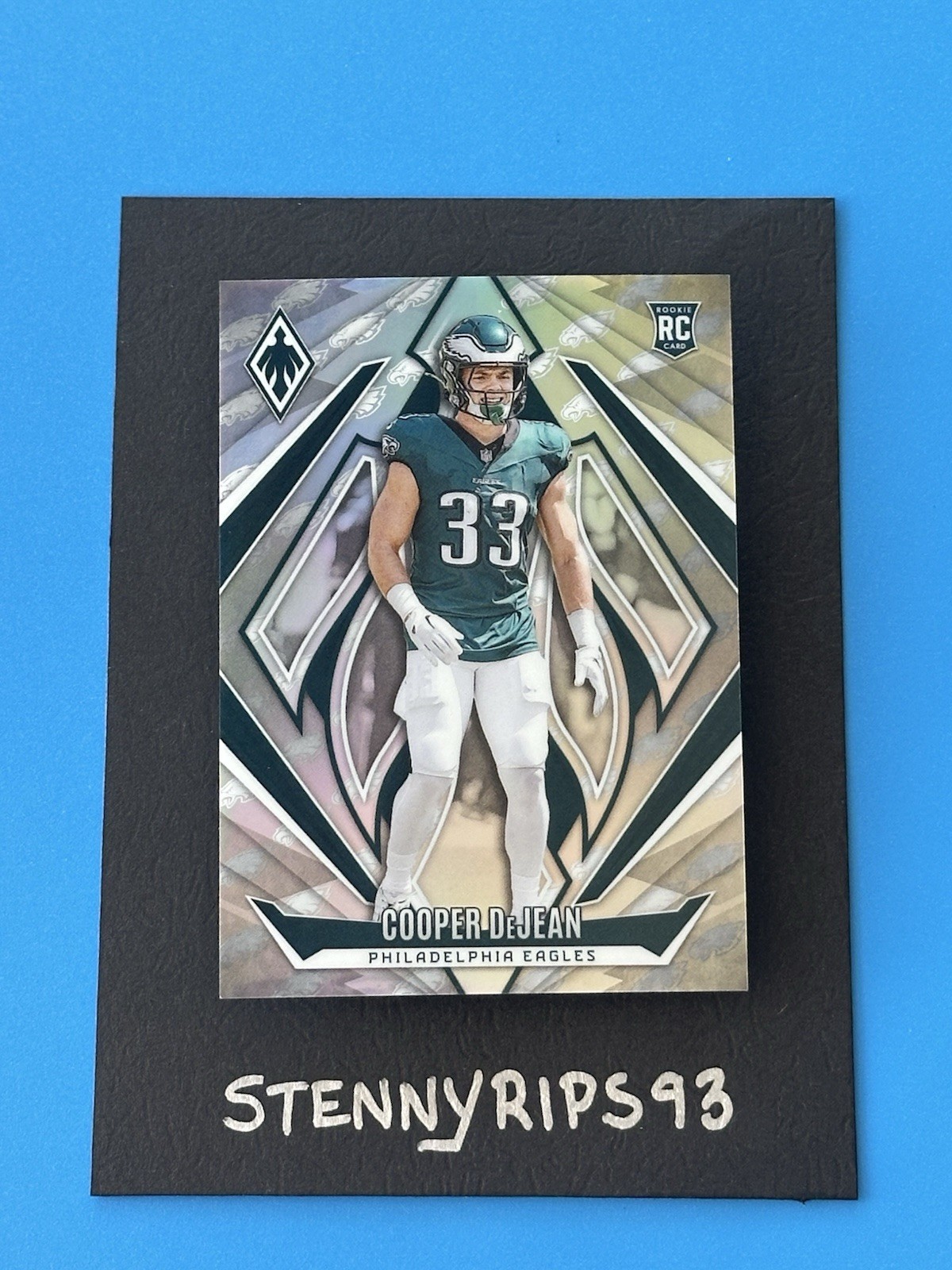 2024 Panini Phoenix Rookies Cooper DeJean #171 Team Logos /299 (RC)