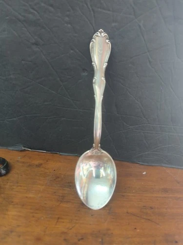 Sterling Silver Towle Fontana Dessert  Oval Spoon Soup