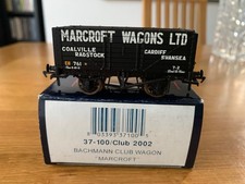 Bachmann 37-100/Club 2002 7 Plank Open Wagon 761 in Marcroft Wagons Ltd Livery