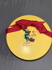 Vintage RARE 273 Rodeo Drive Gift Hat Box Fred Hayman Perfume Beverly Hills 8.5"