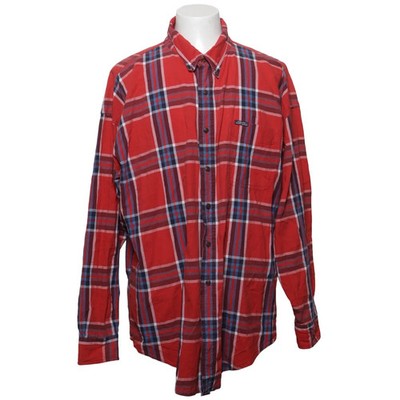 Chaps Ralph Lauren, Flanellhemd, Größe: XXL, Rot/Blau/Weiß, Baumwolle, Karo #7CU