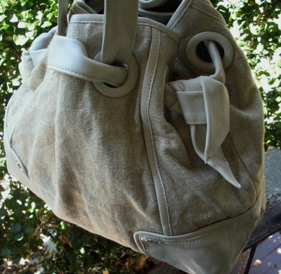 Kooba Drawstring Backpack in off white Amazon.com | BAVELOE Drawstring Backpack with Wet Pocket Gym  main image 3
