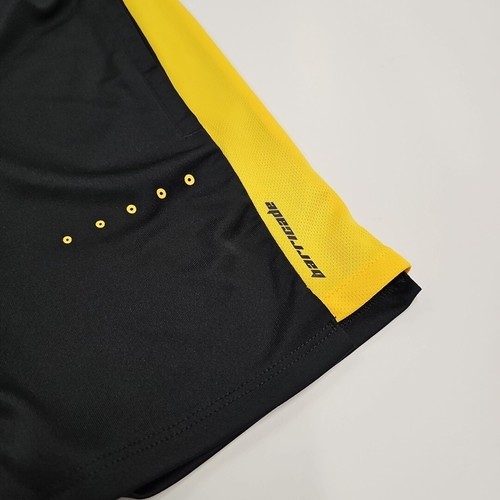 Adidas Barricade Shorts Black Yellow BQ0175 Youth Boys Small New Without Tags - Picture 4 of 7