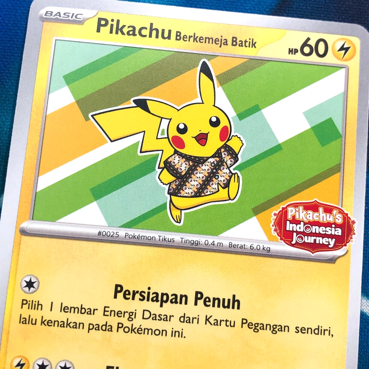 Pikachu Berkemeja Batik - 101/SV-P - INDONESIA Exclusive Promo