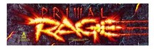 Primal Rage Arcade Marquee/Sign (Arcade1Up 17...