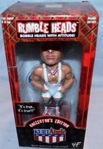 Kurt Angle WWF Bobblehead Aspen Serie 1 Nuevo en Caja WWE Edición Coleccionista Foto 2 de 2