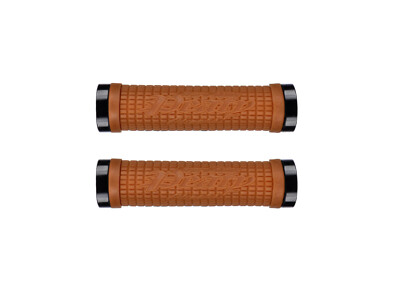 Lizard Skins Peaty Lock On MTB Handlebar Grips - Gum | eBay