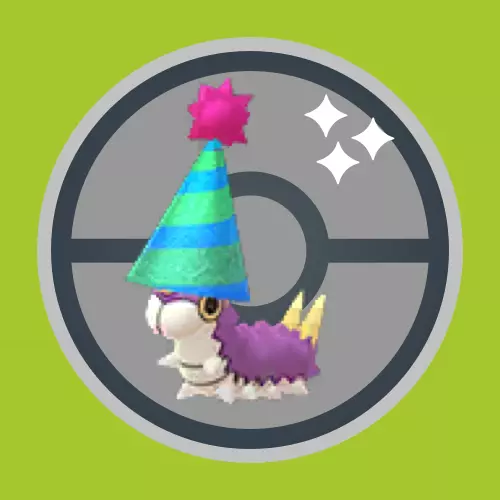 Shiny Wurmple (Sombrero de fiesta) (#265) - Pokémon GO - Imagen 1 de 1