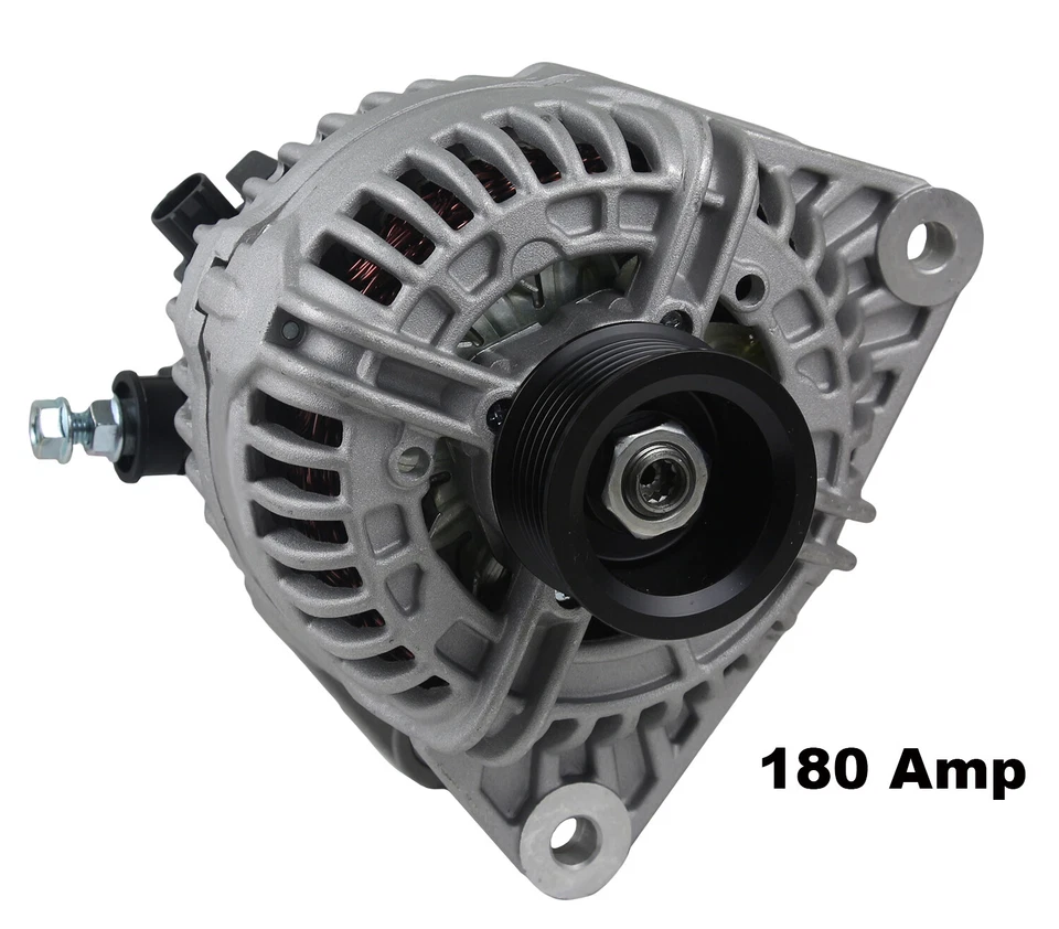 NOVO ALTERNADOR AMPLIFICADOR ALTO 180A SERVE PARA DODGE RAM 2500 5.7 03-06 0124525051 56028699AA - Imagem 4 de 4
