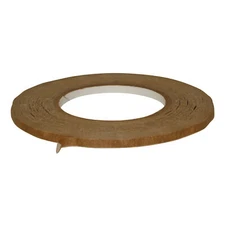 JVCC FPPT-01 Kraft Flatback Paper Packaging Tape: 1/4 in. x 60 yds. (Brown)