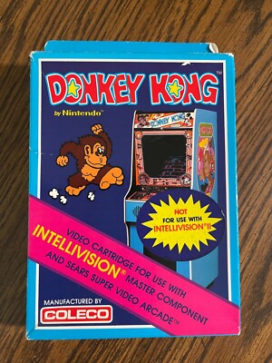 Donkey Kong by Nintendo (Intellivision, 1982) Brand New!