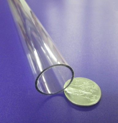 Kmac Polycarbonate Round  Clear Tube / Tubing 1.125'' x 1.00'' (1 1/8''x 1.0'')