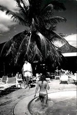 LG74 Original John Handley Photo BIKINI BABE @ HEDONISM II RESORT NEGRIL JAMAICA