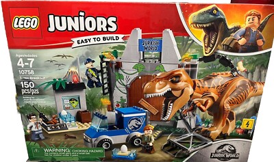 LEGO Juniors: 10758 T. rex Breakout Jurassic New Factory Sealed Box Easy Start