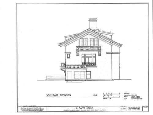 Craftsman Masterpiece by Bernard Maybeck, architectural prints, 4+ Bedrooms - Picture 10 of 14