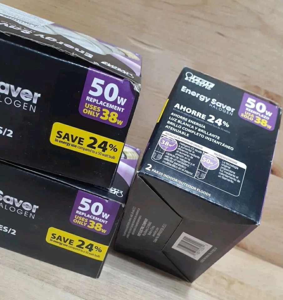 3[2PACK]: FEIT Electric 50WATT[38W] FLOODLIGHT IN/OUT 38 Par20 ENERGY SAVER 500L - Image 3 of 4