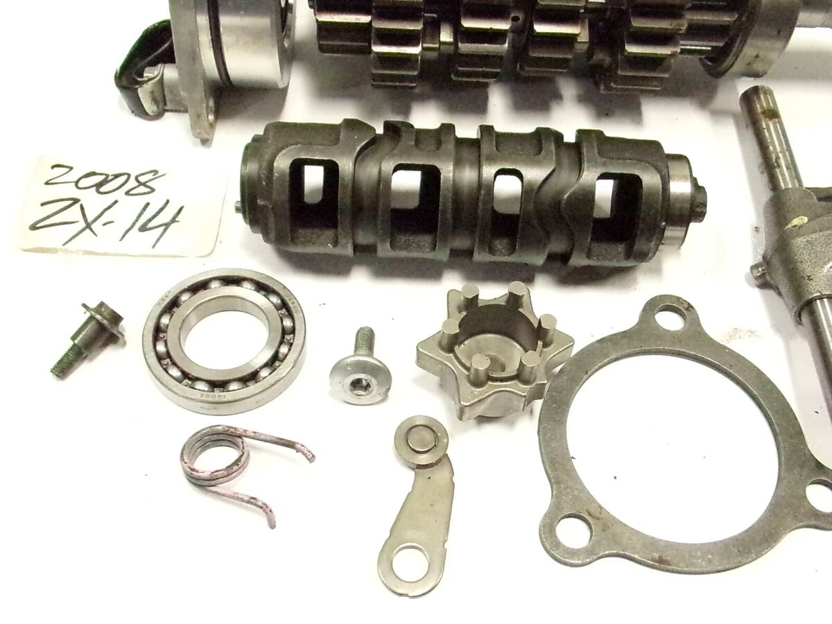 2006-2011 KAWASAKI NINJA ZX14 ZX14R COMPLETE TRANSMISSION 2006-2011 KAWASAKI NINJA ZX14 ZX14R COMPLETE TRANSMISSION