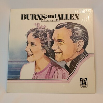 BURNS AND ALLEN SEALED LP Original Radio Broadcast - Nostalgia Lane NLR-1002