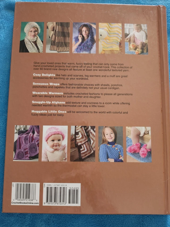 Crafter Book: Warm & Fuzzy Crochet, The Needlecraft Shop, Hardcover, Illustrated - Image 2 of 4