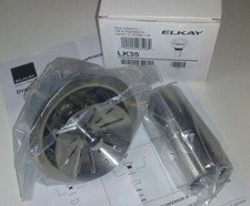 NEW Elkay LK35  3-1/2" Stainless Steel Body Strainer Basket and Tail Piece