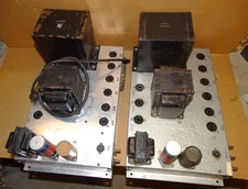 2 x Allen Organ Tube Amplifiers #C3*6L6-6SN7*Parts/Repair*