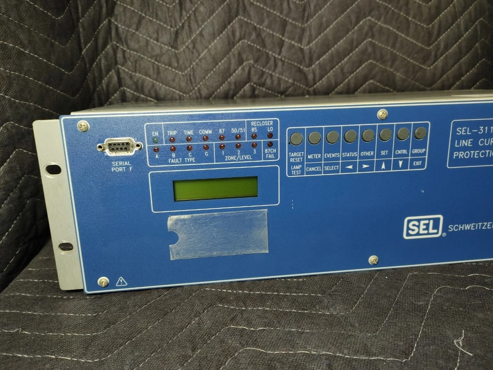 PROTECCIÓN DIFERENCIAL CORRIENTE LÍNEA SCHWEITZER SEL-311L 0311L1HDC3254X1 Foto 2 de 4
