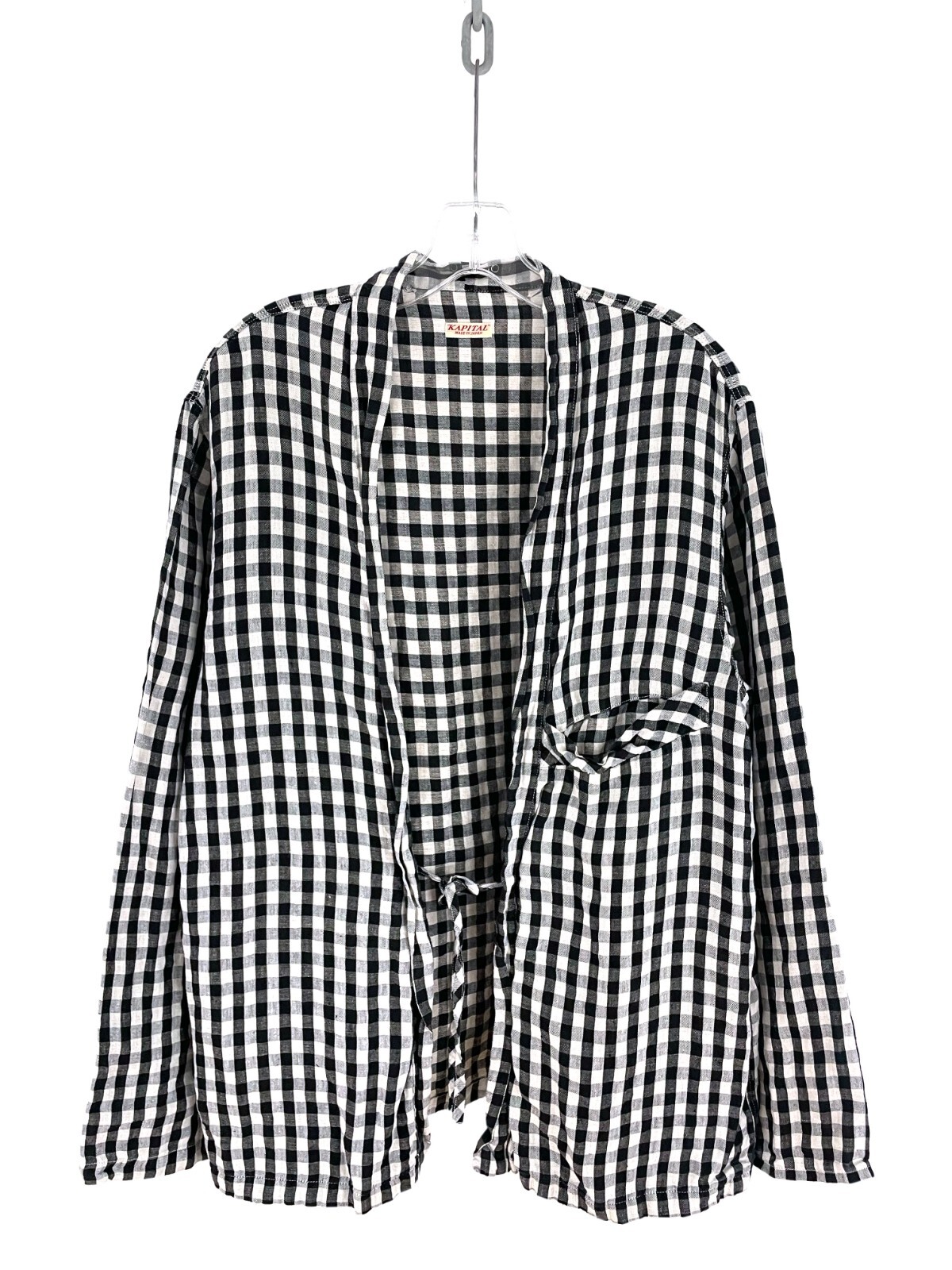 Kapital Checkered Linen Shirt