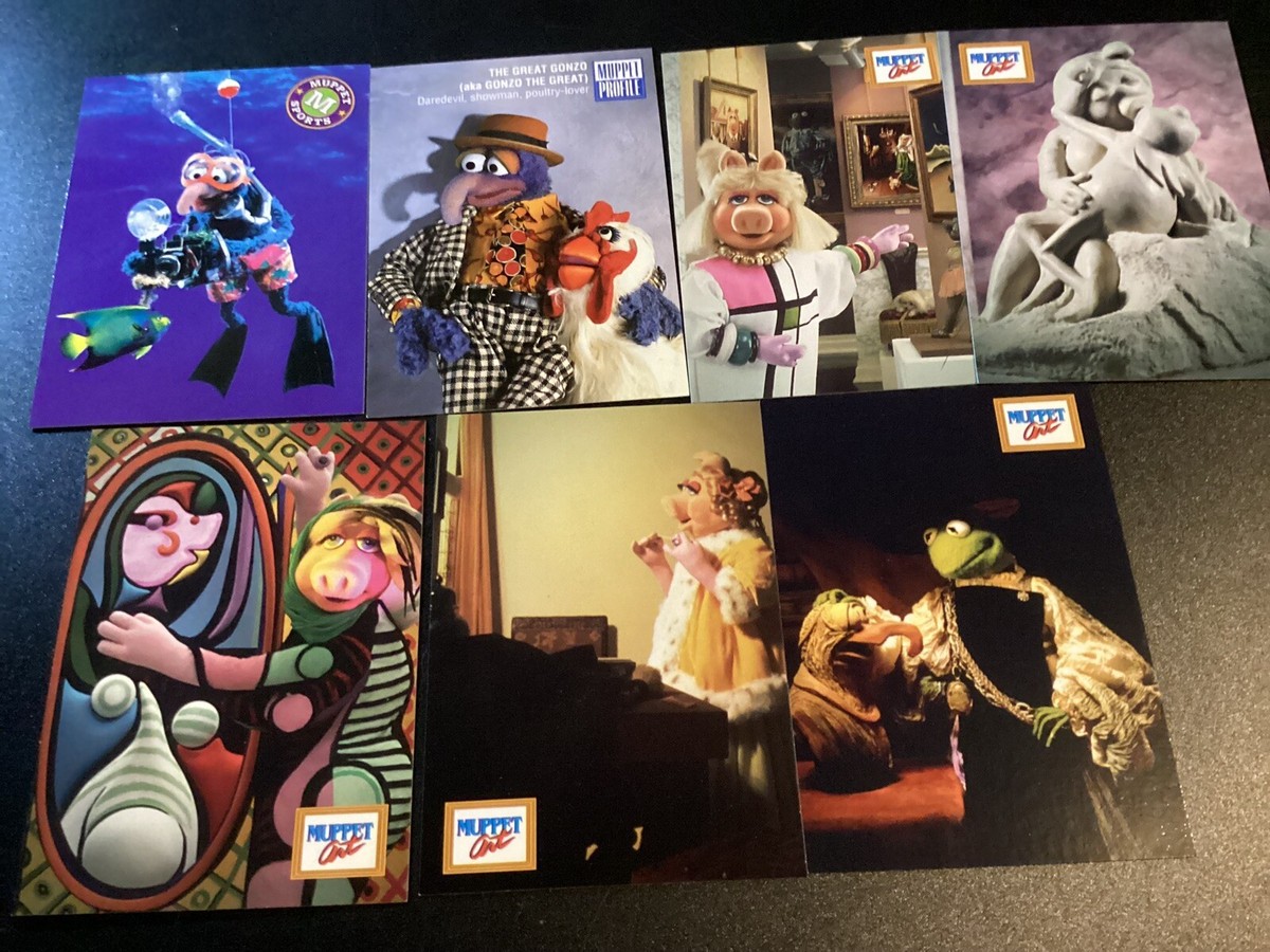 1993 Jim Henson's the Muppets (25) trading card Lot Cardz 1993 Jim Henson's the Muppets (25) trading card Lot Cardz